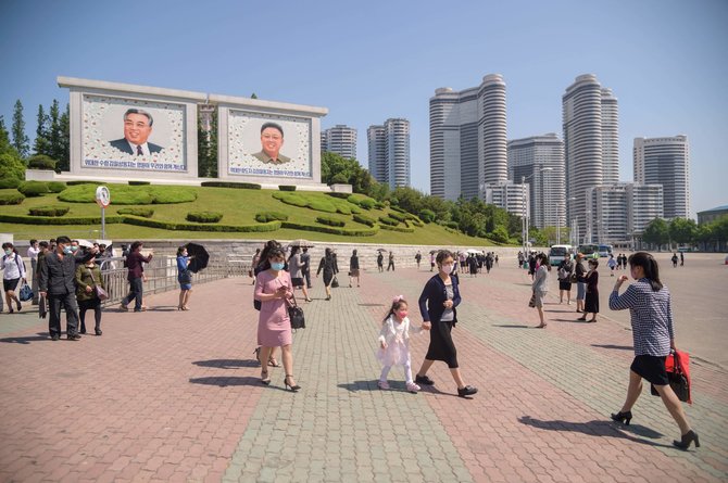 AFP/„Scanpix“ nuotr./Šiaurės Korėja