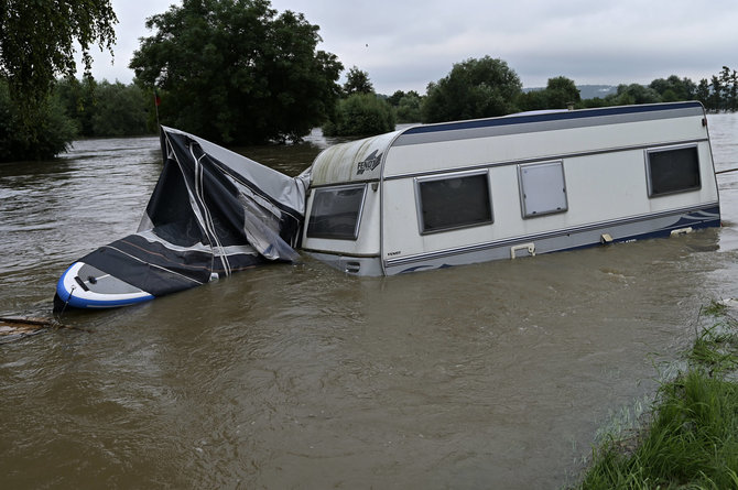 Imago / Scanpix nuotr./Vokietiją nusiaubė potvynis