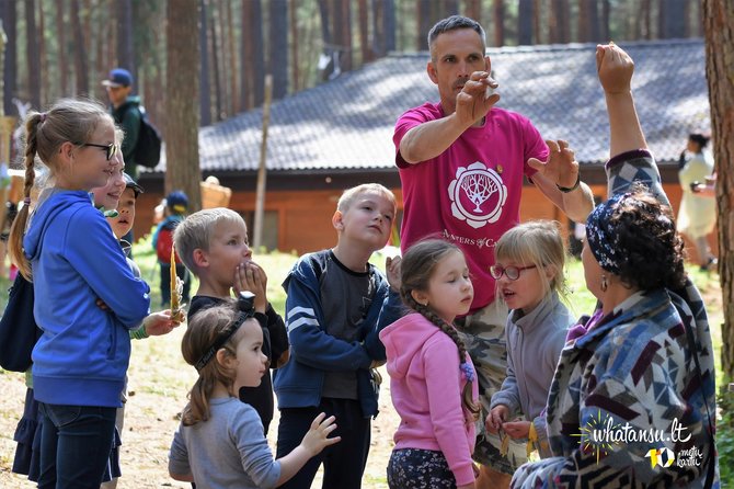 Pranešimo spaudai autorių nuotr./„Whatansu“ stovykla