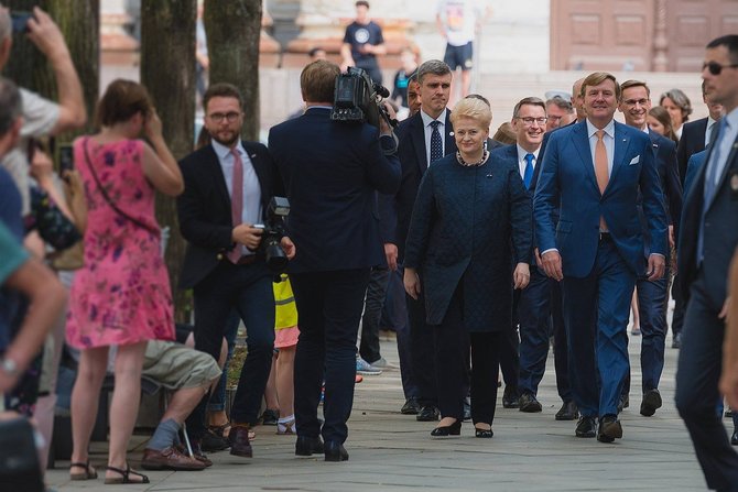 Ludo Segers nuotr./Nyderlandų karalius Kaune 2018 m.