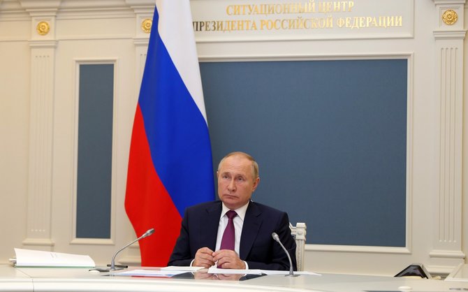 „Scanpix“/AP nuotr./Vladimiras Putinas G-20 susitikime