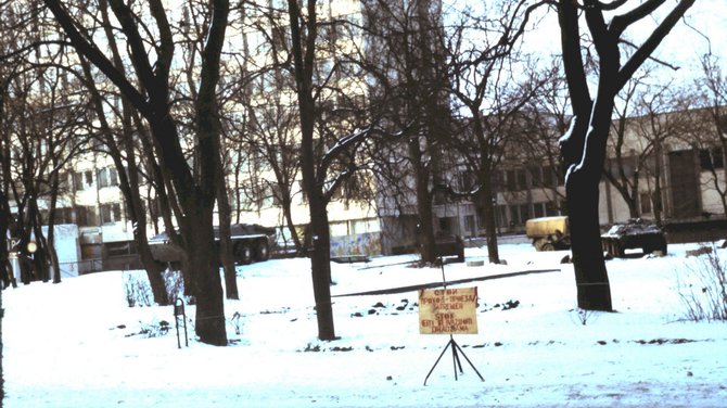 R.Daugelavičiaus asm. arch. nuotr./Šalia užimtos televizijos