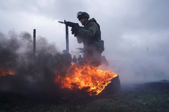 „Reuters“/„Scanpix“ nuotr./Rusijos karinės pratybos