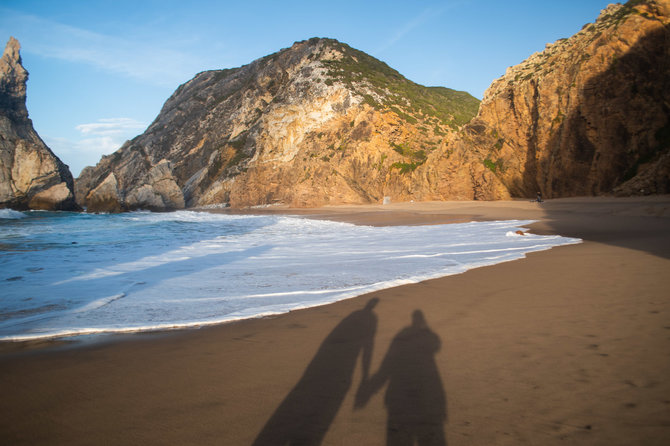 Agotos Balnionės nuotr./Praia da ursa, Portugalija