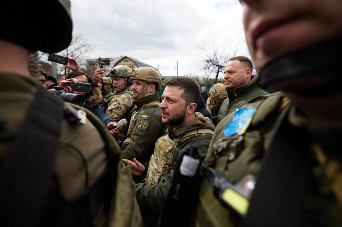 AFP/„Scanpix“ nuotr./Volodymyras Zelenskis