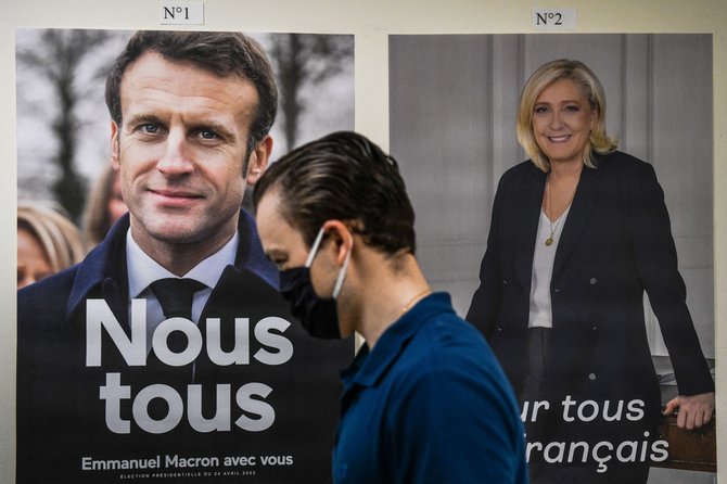 AFP/„Scanpix“ nuotr./Prancūzijos prezidento rinkimai