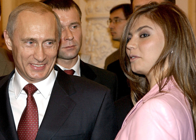 „Reuters“/„Scanpix“ nuotr./Vladimiras Putinas, Alina Kabajeva