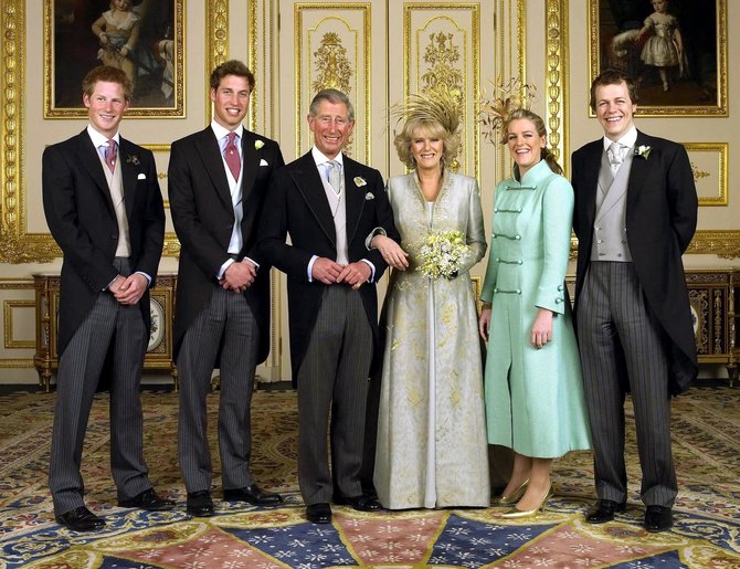 Vida Press nuotr./Princo Charleso ir Camillos vestuvės 2005-aisiais