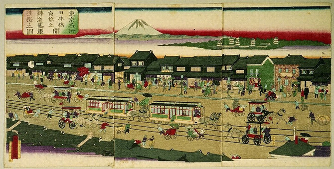 „Wikimedia Commons“ nuotr./Tokijas, Edo laikotarpio kūrinys