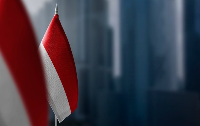 123RF.com nuotr./Indonezijos vėliavos