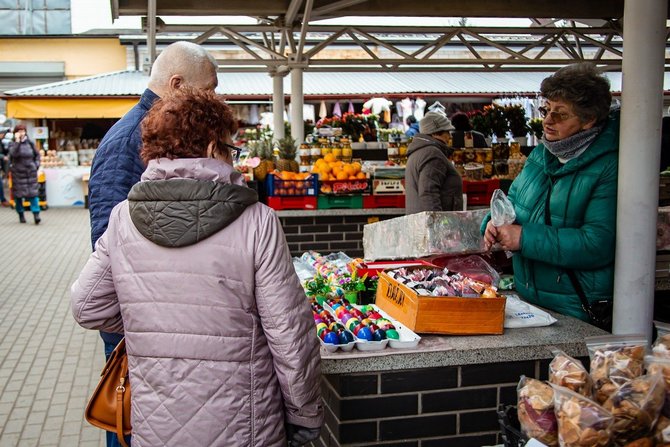 Živilės Večiorkutės / „Jūsų Panevėžys“ nuotr./Panevėžio centrinis turgus