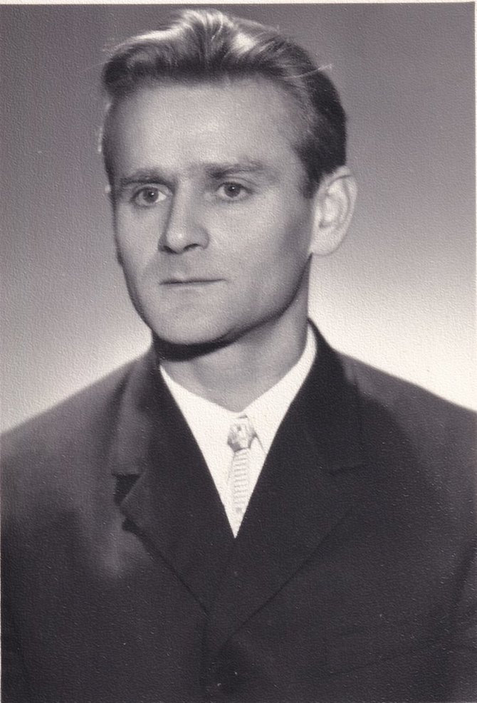 Iš Ardžiūnų šeimos asmeninio archyvo/Valentinas Ardžiūnas. Apie 1970 m. 