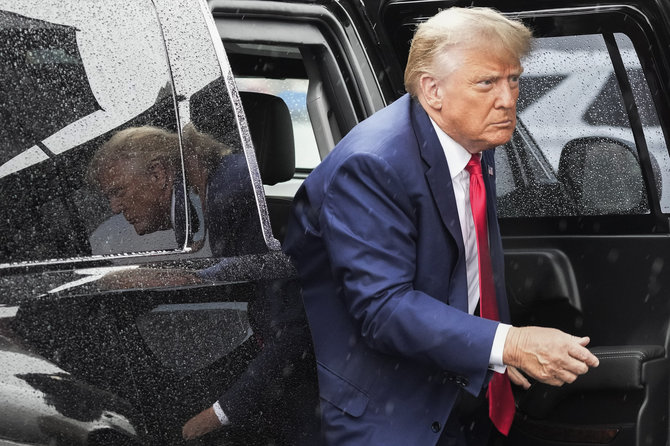 „Scanpix“/AP nuotr./Donaldas Trumpas