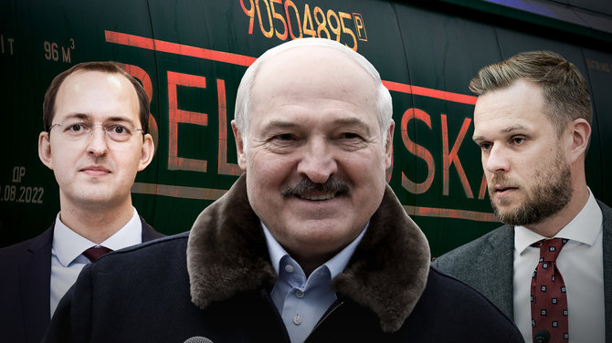 Lukašenka Landsbergis Skuodis Belaruskalij