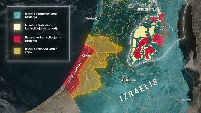 Izraelio žemėlapis
