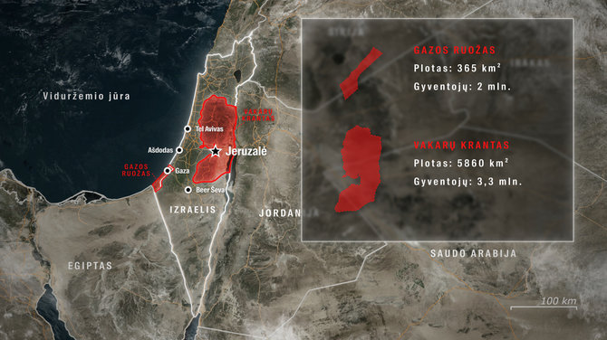 Izraelio žemėlapis