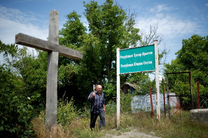 REUTERS-Scanpix nuotr./ Pietų Osetijos regiono zona