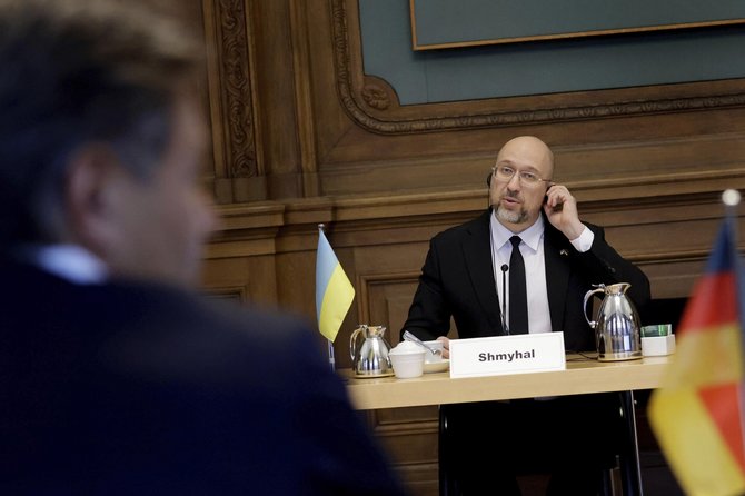 AP-Scanpix nuotr./ Ukrainos ministras pirmininkas Denysas Šmyhalis