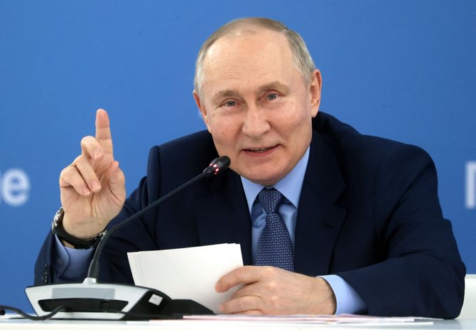 AFP-Scanpix nuotr./ Rusijos prezidentas Vladimiras Putinas
