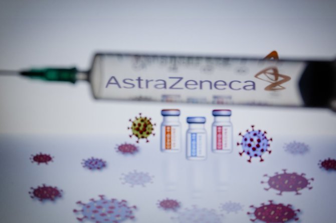 AstraZeneca COVID-19 vakcina.