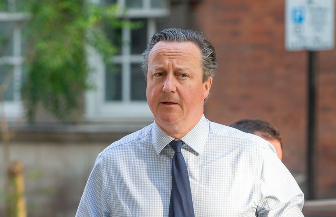 David Cameron dalyvauja sekmadienio politikos šou.