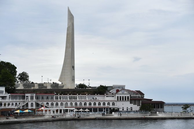 Sevastopolio herojaus miesto obeliskas Rusijoje. / Asociatyvi nuotr.