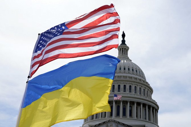 „AP“/„Scanpix“/JAV parama Ukrainai