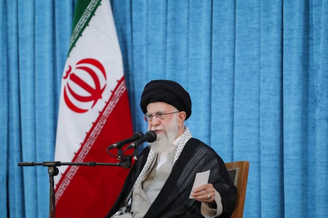 Irano lyderis Ali Khamenei / Office of the Iranian Supreme Le / via REUTERS