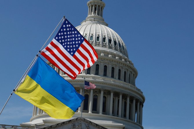 „AFP“/„Scanpix“/JAV parama Ukrainai