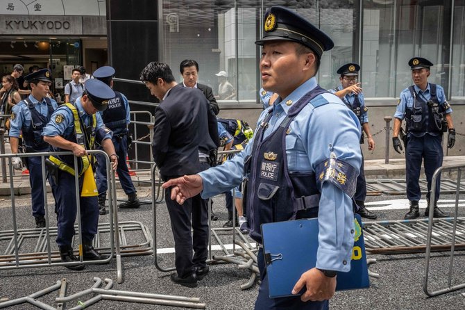 „AFP“/„Scanpix“/Japonijos policija