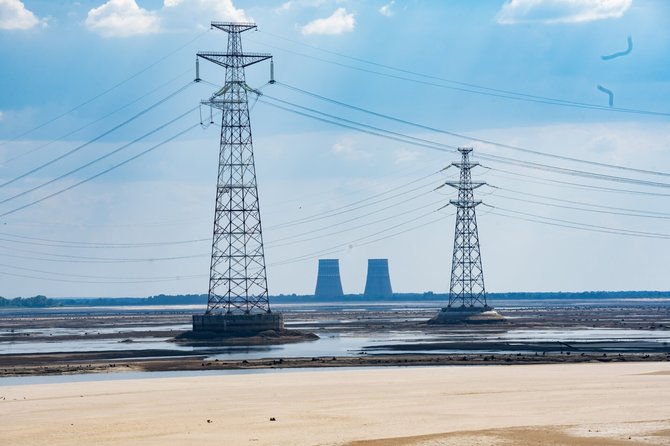 Zaporižios atominė elektrinė / Nicolas Cleuet / ZUMAPRESS.com