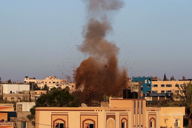 Izraelis teigia Gazos Ruože nukovęs daugiau nei 17 tūkst. „Hamas“ kovotojų / EYAD BABA / AFP