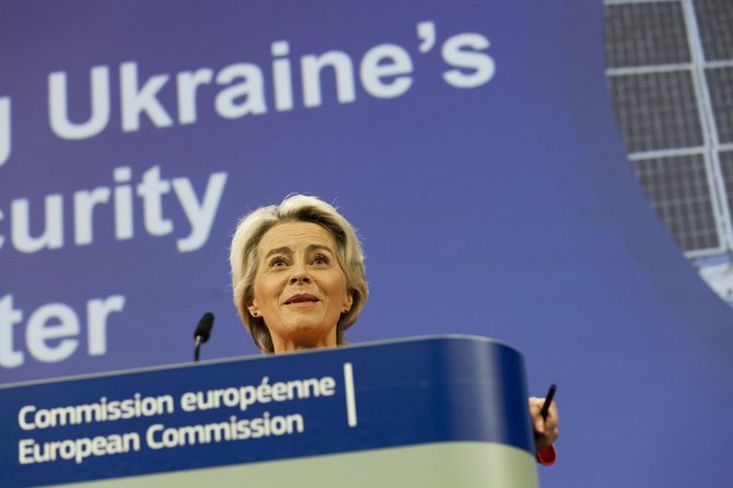 „IMAGO“/„Scanpix“/Europos Komisijos pirmininkė Ursula von der Leyen