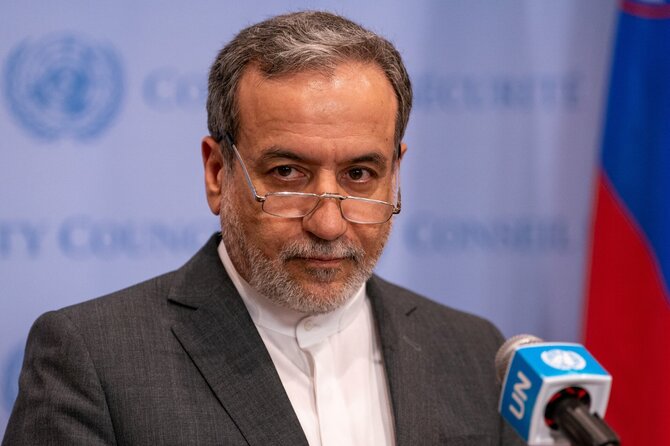 „Reuters“/„Scanpix“/Irano užsienio reikalų ministras Abbasas Araghchi