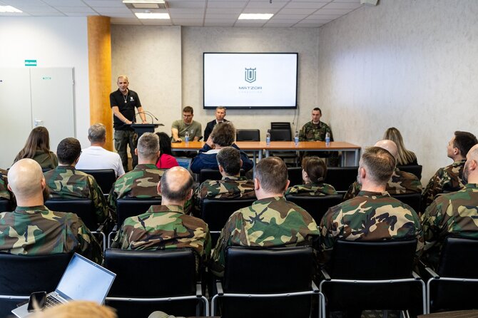 Pirmojo komendantūrų savanorių kurso užbaigimo renginys / Paulius Peleckis nuotr.