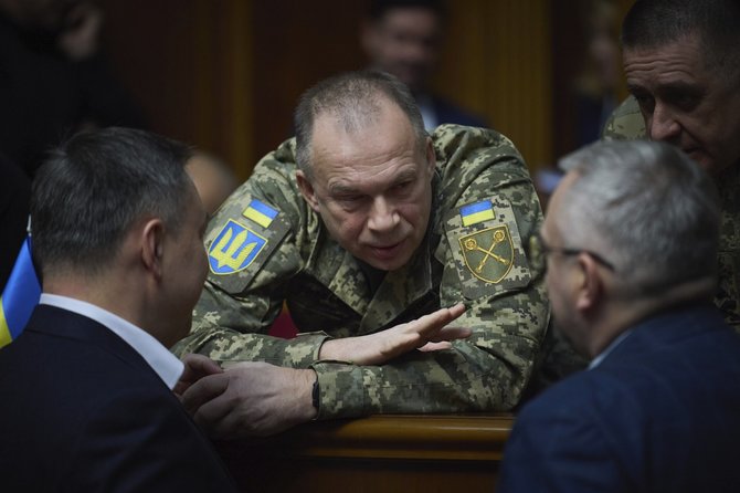 Oleksandras Syrskis /  / AP