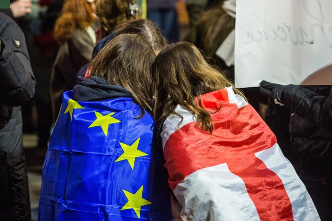 Protestai Sakartvele / Karol Serewis / ZUMAPRESS.com