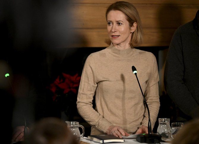 ES užsienio politikos vadovė Kaja Kallas / Antti Aimo-Koivisto / via REUTERS