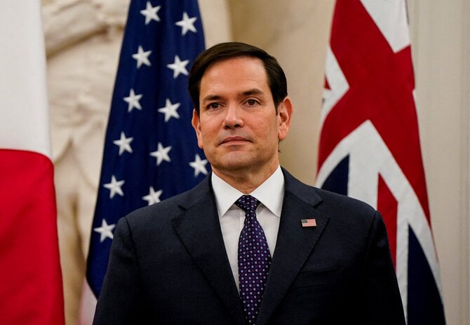JAV valstybės sekretorius Marco Rubio / Elizabeth Frantz / REUTERS