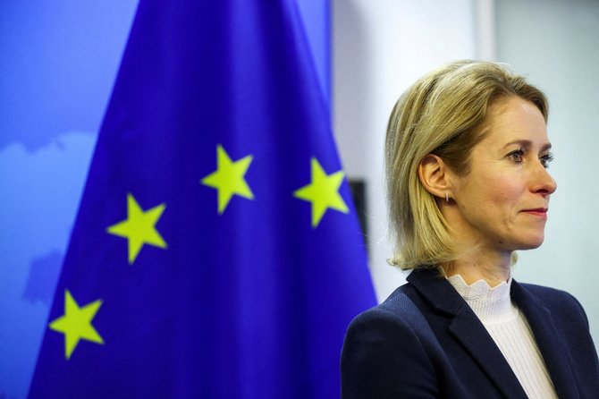 ES diplomatijos vadovė Kaja Kallas / Johanna Geron / REUTERS