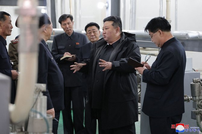 Kim Jong Unas / STR / AFP
