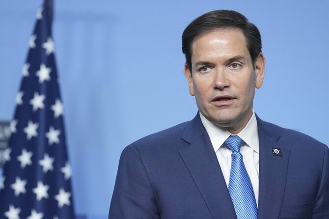 JAV valstybės sekretorius Marco Rubio / Jacquelyn Martin / AP