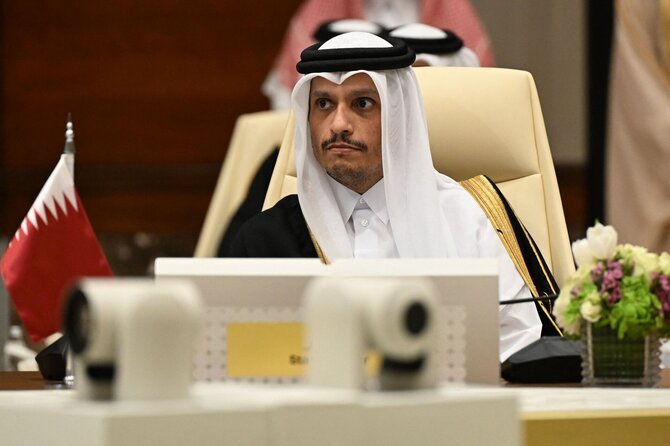 Kataro ministras pirmininkas šeichas Mohammedas bin Abdulrahmanas al Thani / AMER HILABI / AFP