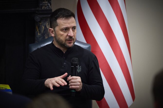 V. Zelenskis / Pool /Ukrainian Presidentia / ZUMAPRESS.com