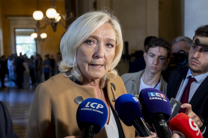 Marine Le Pen / Vincent Isore / ZUMAPRESS.com