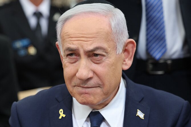Benjaminas Netanyahu / ABIR SULTAN / AFP