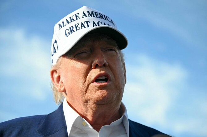 Donaldas Trumpas / SAUL LOEB / AFP