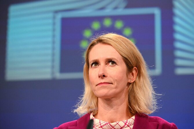 Kaja Kallas / NICOLAS TUCAT / AFP