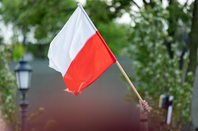 Lenkijos vėliava / Mikolaj Barbanell / ZUMAPRESS.com