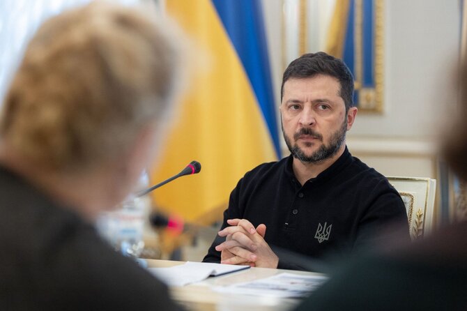 Volodymyras Zelenskis / HANDOUT / AFP